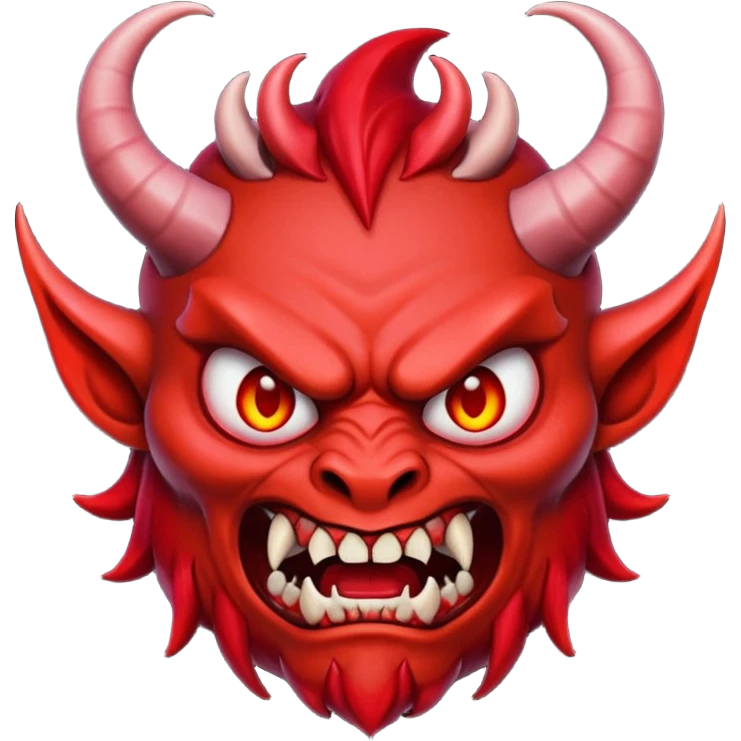 demon with small horn emoji
