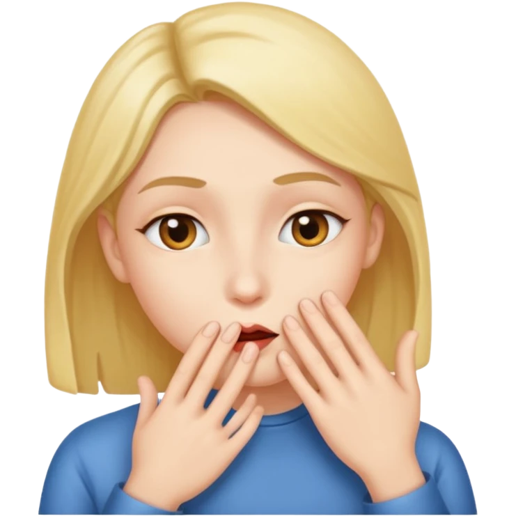 🫂+🤫 emoji