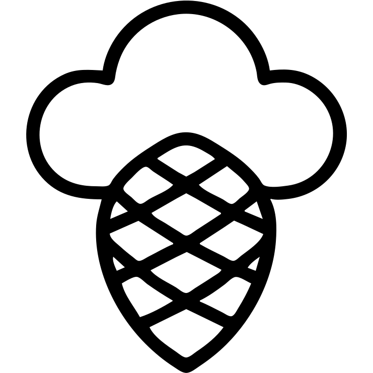облачная шишка emoji