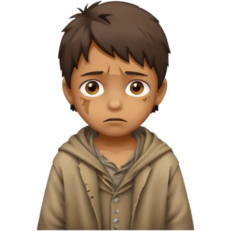 begger kid emoji