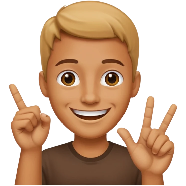 😍+👈🏻 emoji