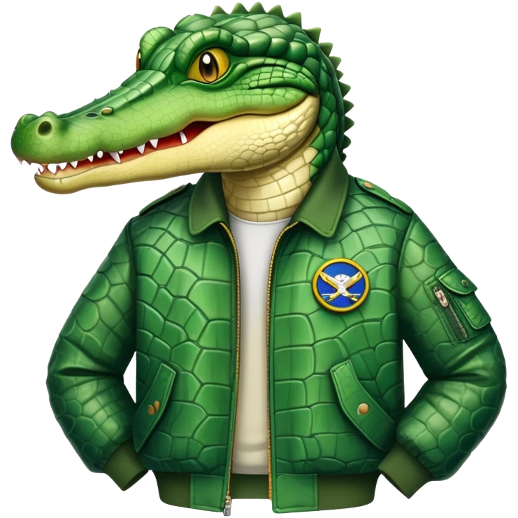 crocodile bomber  emoji