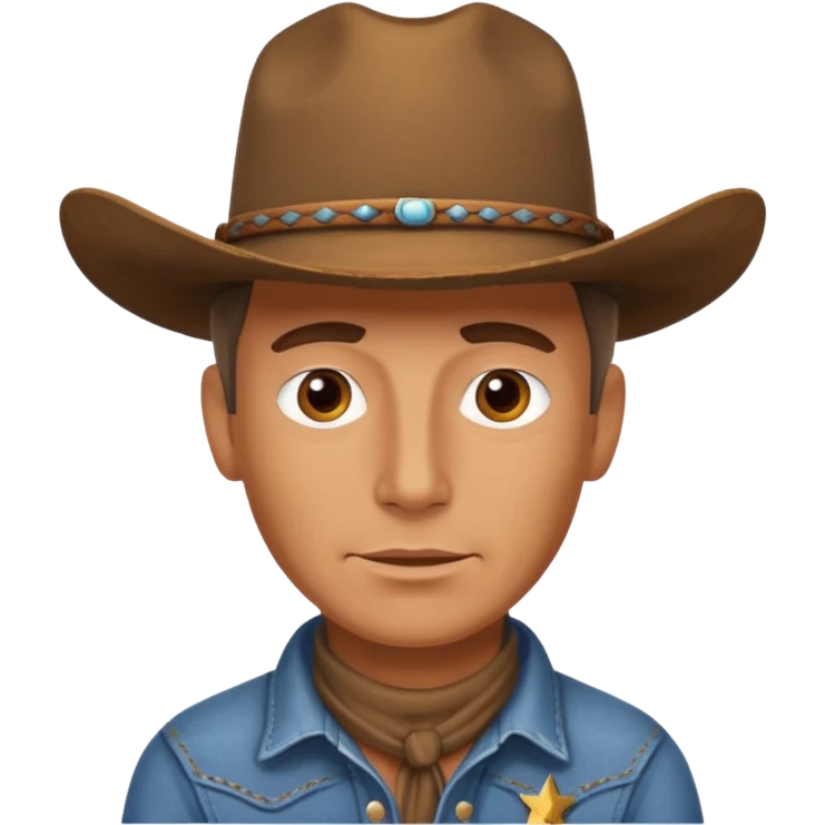 COW BOY WITHOUT HAT emoji