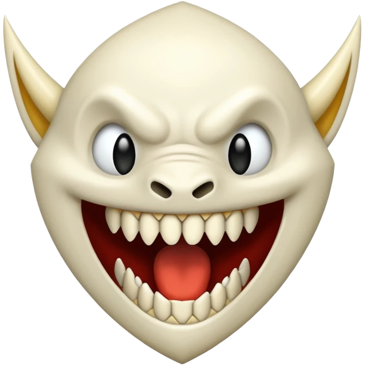 Sharp teeth





 emoji