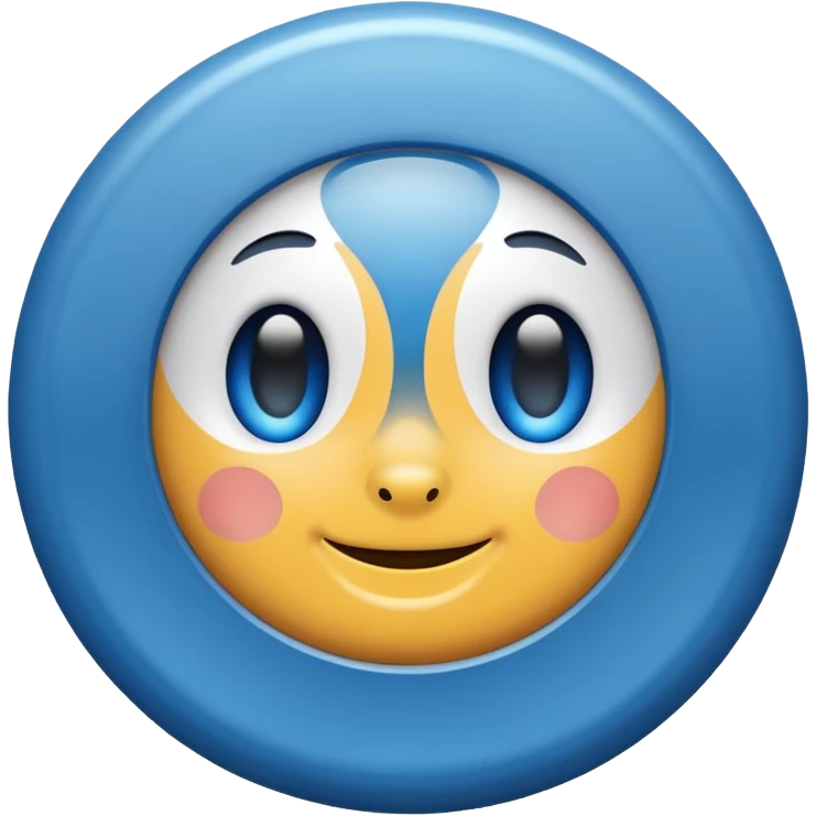 Blue tick emoji