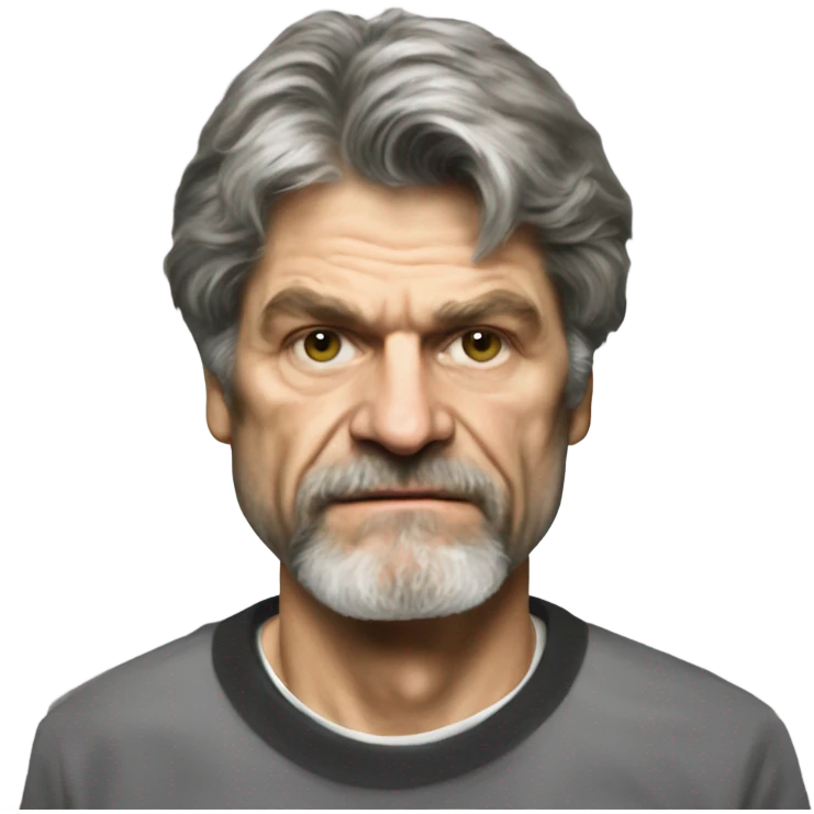 ted kaczynski mugshot emoji