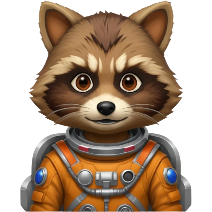 Rocket racoon emoji