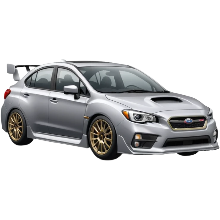 series grey subaru sti emoji