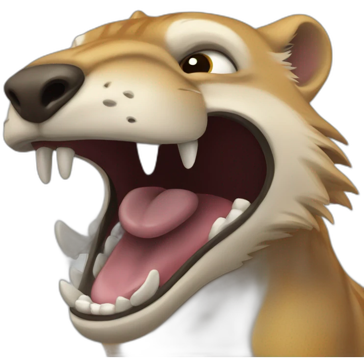 Hyaenodon Roaring emoji