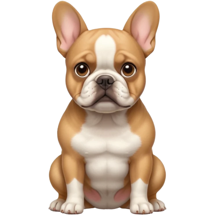 Bouledogue français corps emoji
