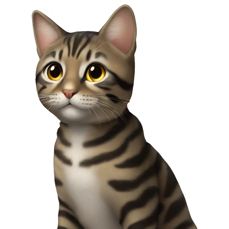 Черная кошка emoji