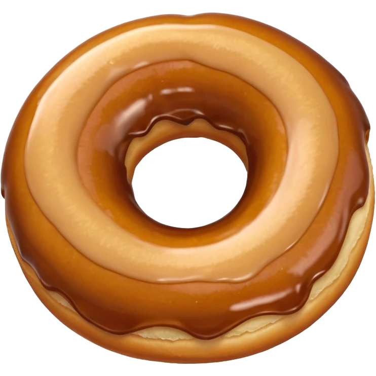 plain donut emoji