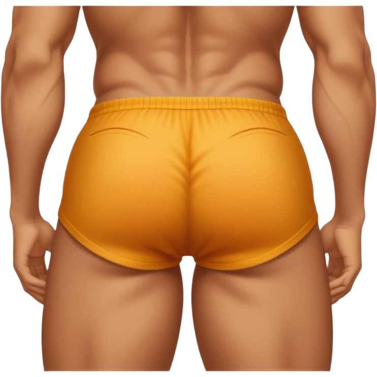 Flexing butt emoji