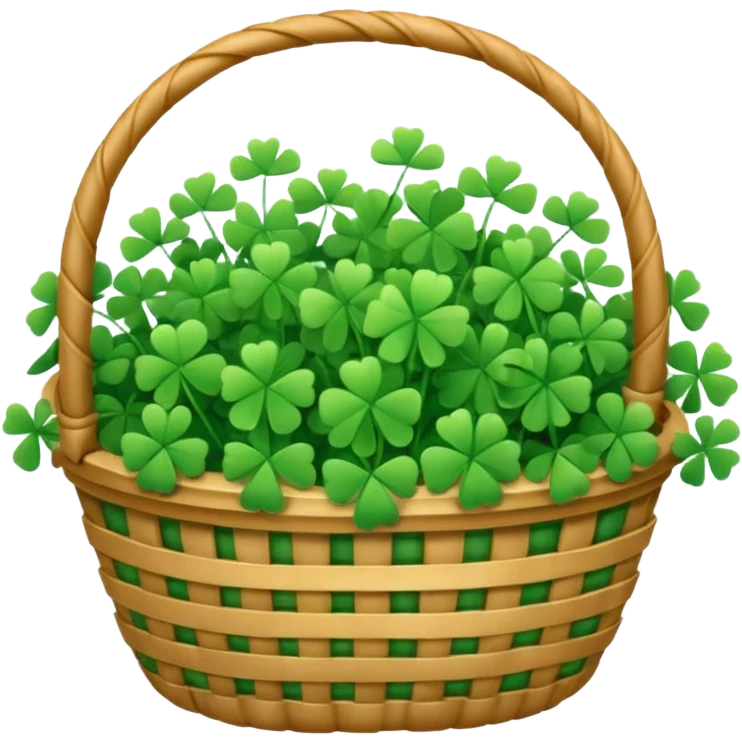clover grain basket emoji