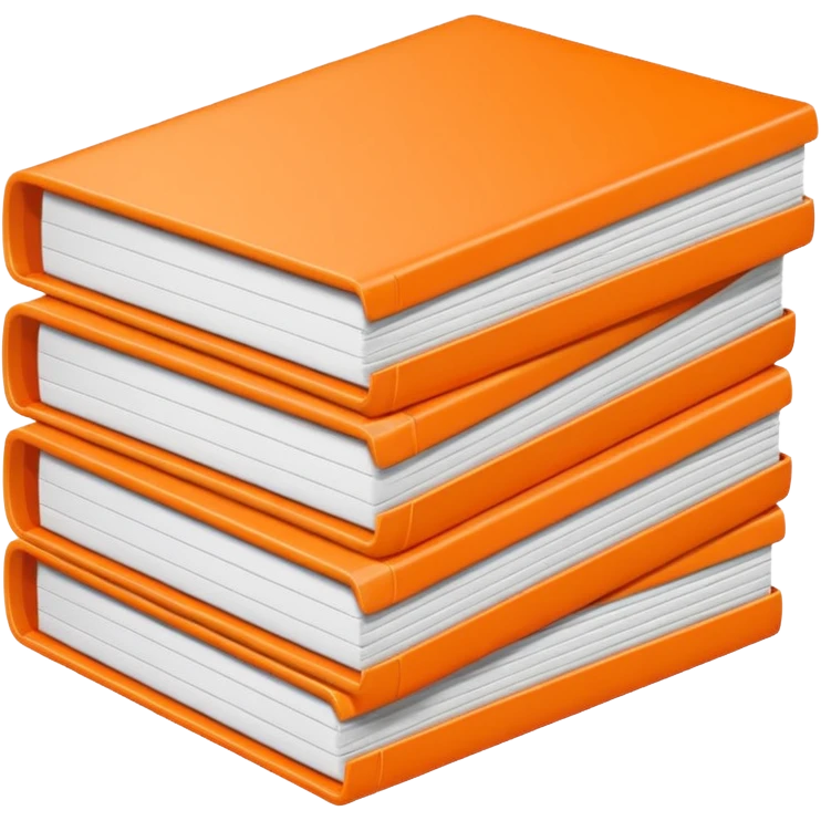 Orange files emoji