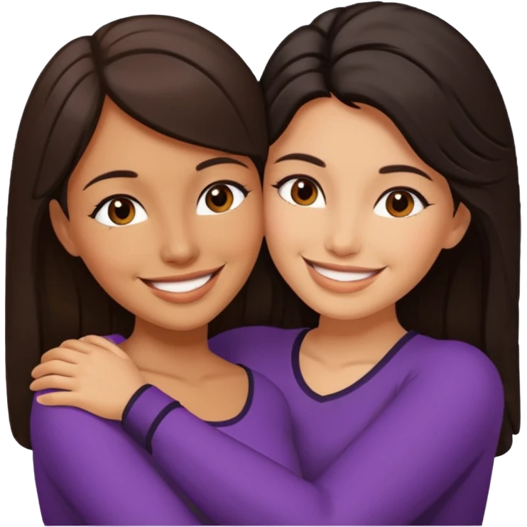 Two lesbians sex emoji