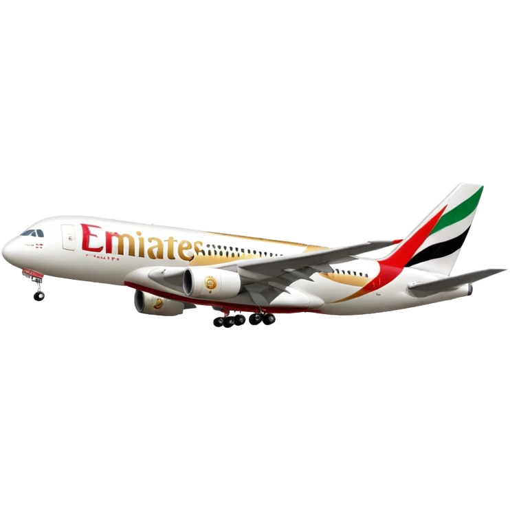 Emirates flight emoji