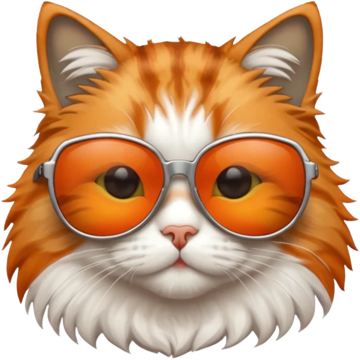 Cat wearing sunglasses emoji