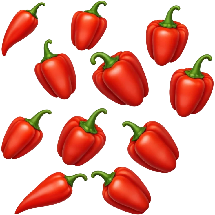 Red pepper emoji