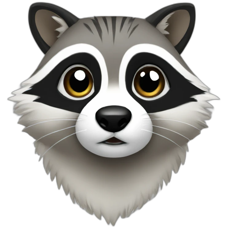 Raccoon emoji