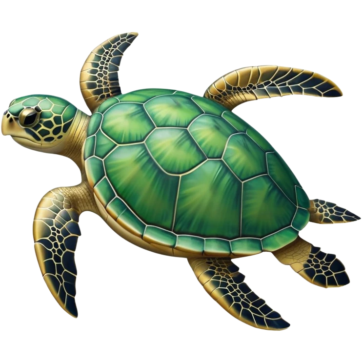 green turtle  emoji