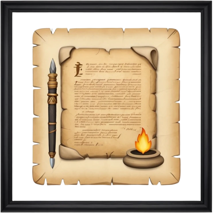 old civilization Quill & Paper emoji