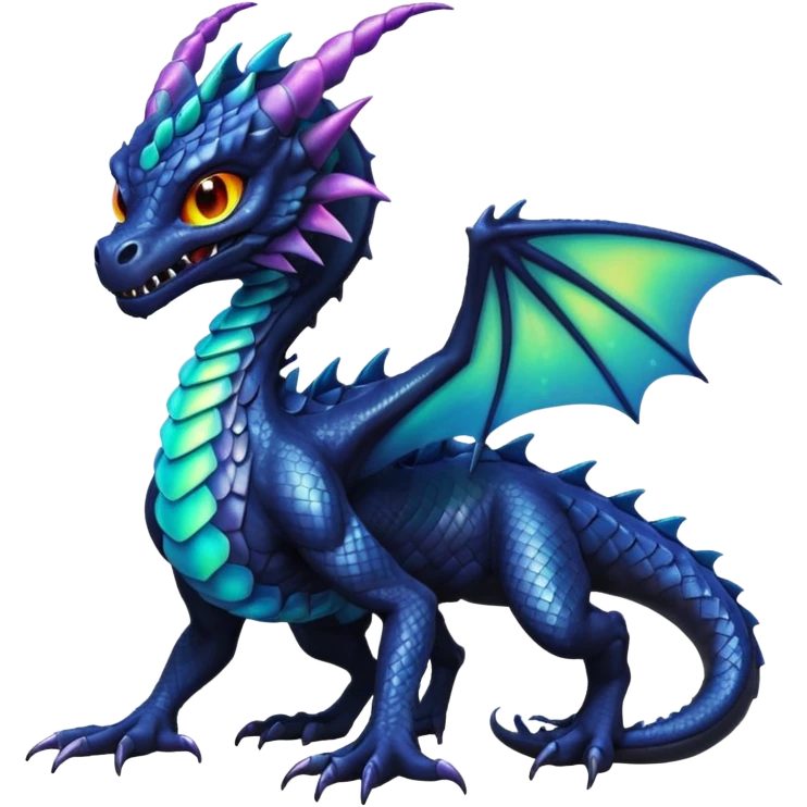 Alien dragon emoji