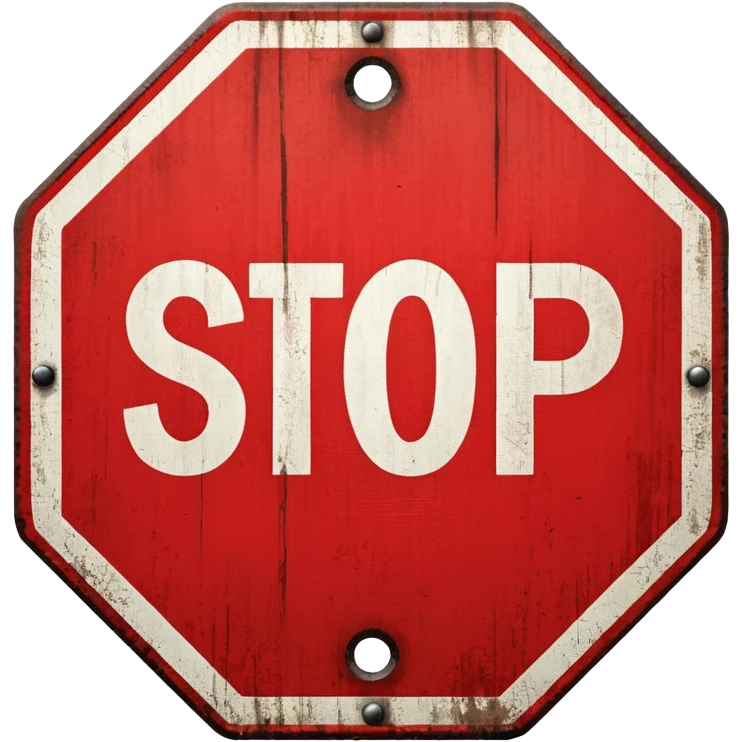 Stop😔🖐 emoji