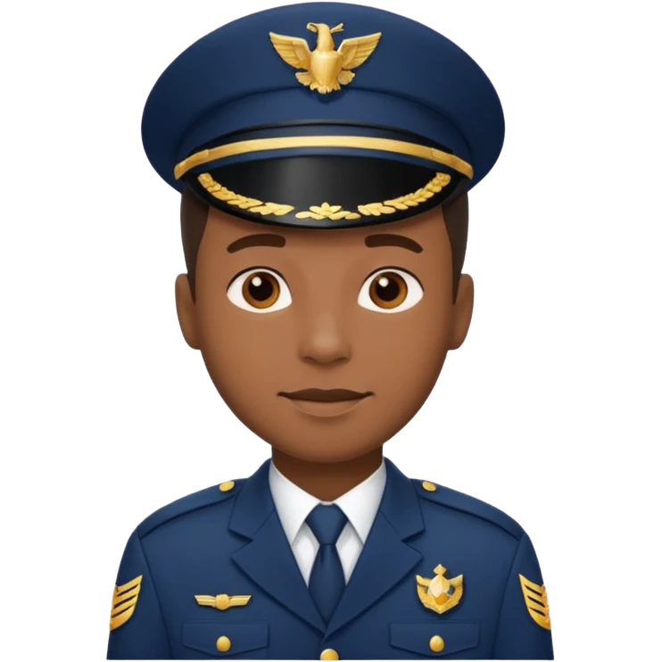 black doorman emoji