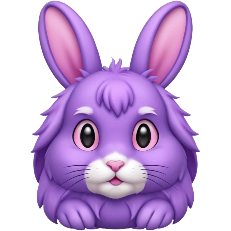  tavşan mor emoji