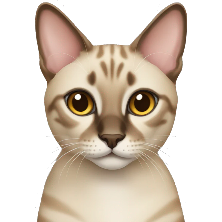 tabby siamese cat emoji
