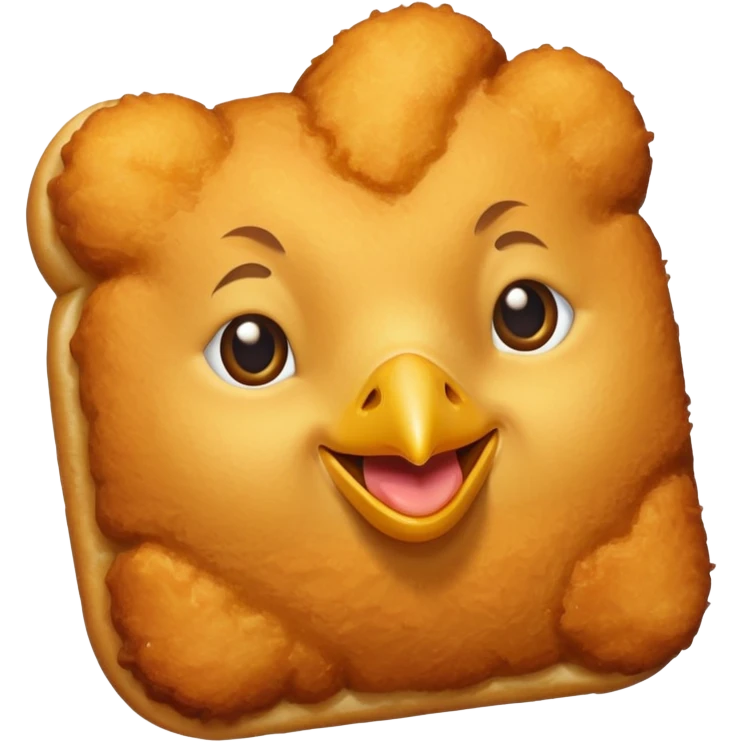 Chicken nugget emoji
