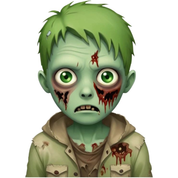 cute zombie emoji