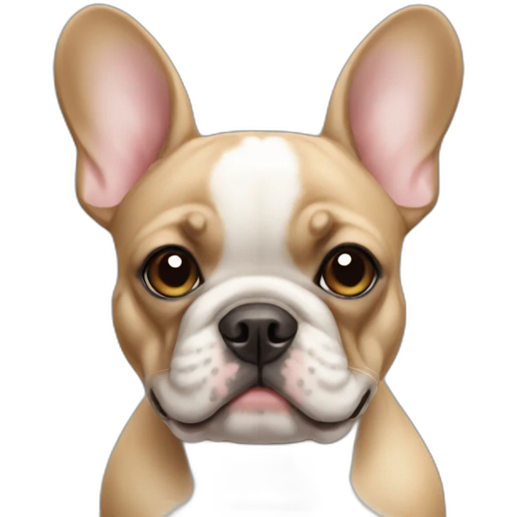 Fawn French bulldog emoji