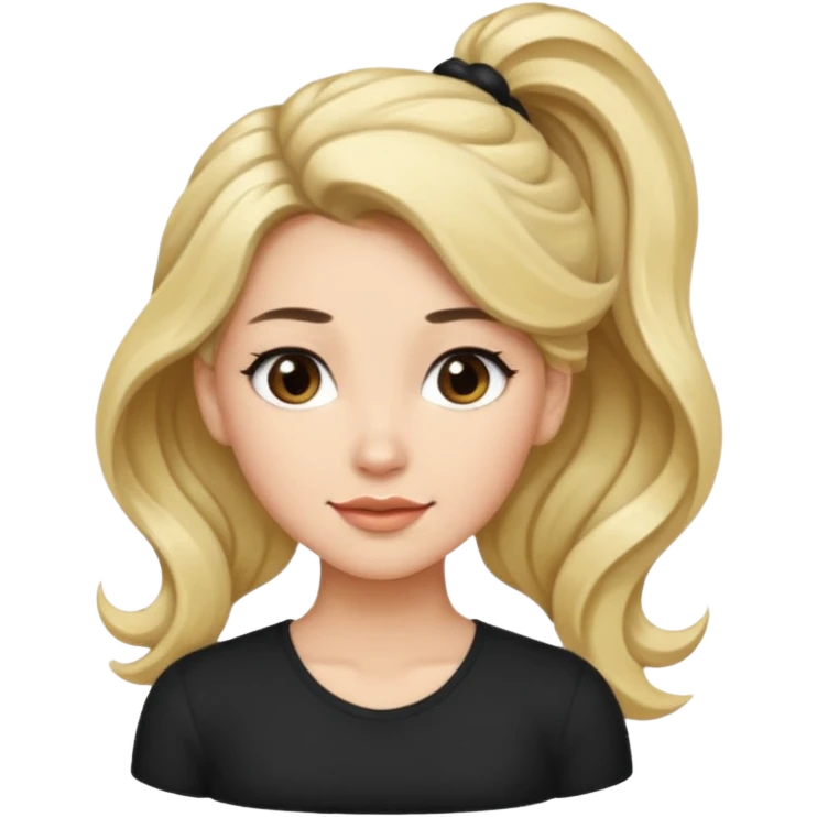 Buatkan emoji macam macam model rambut wanita emoji