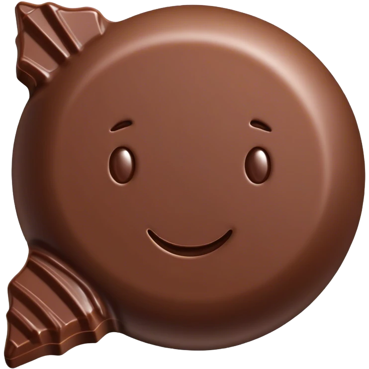 chocolate candy emoji