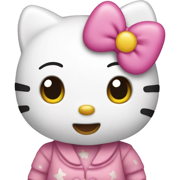 Hello kitty emoji