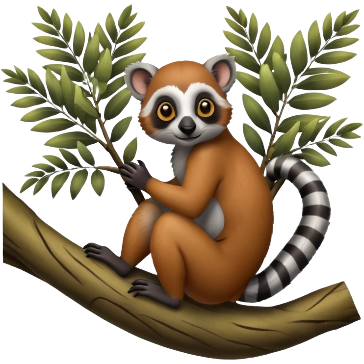 lemur tree emoji