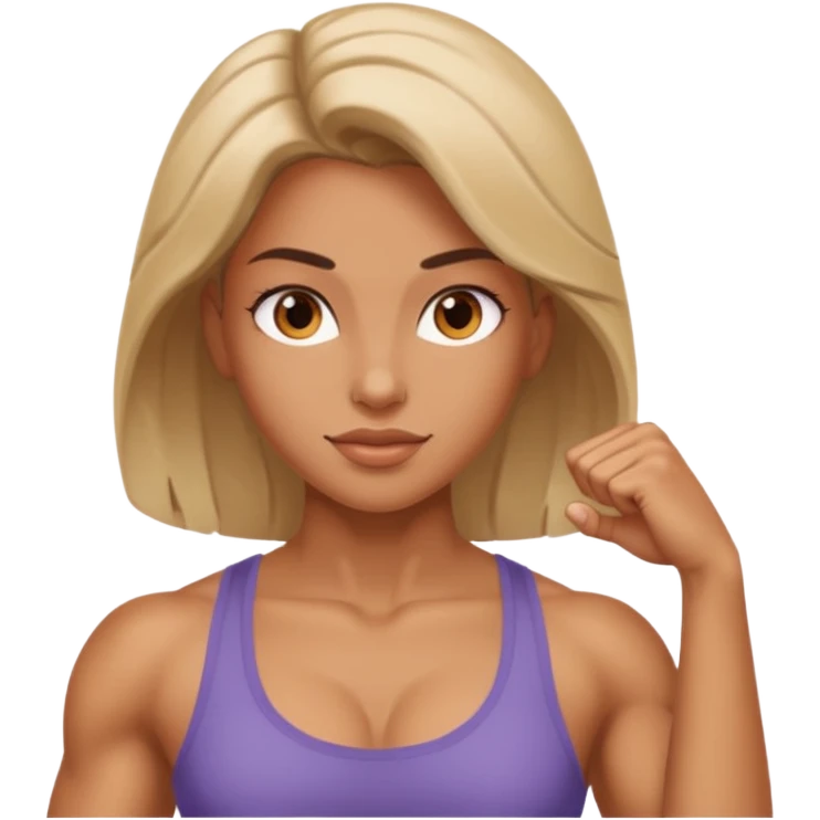 Female biceps emoji