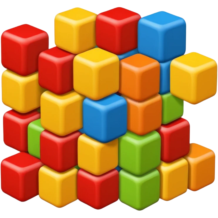 Wooden blocks  emoji