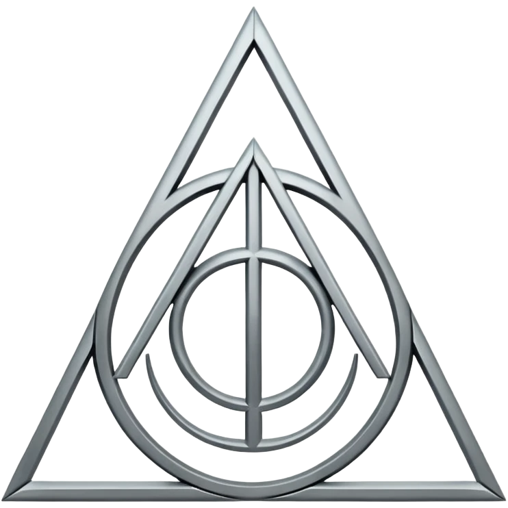 Harry Potter's Deathly Hallows emoji