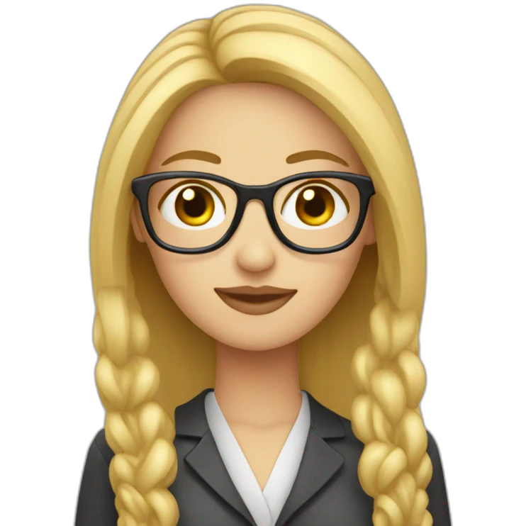 blonde optician emoji