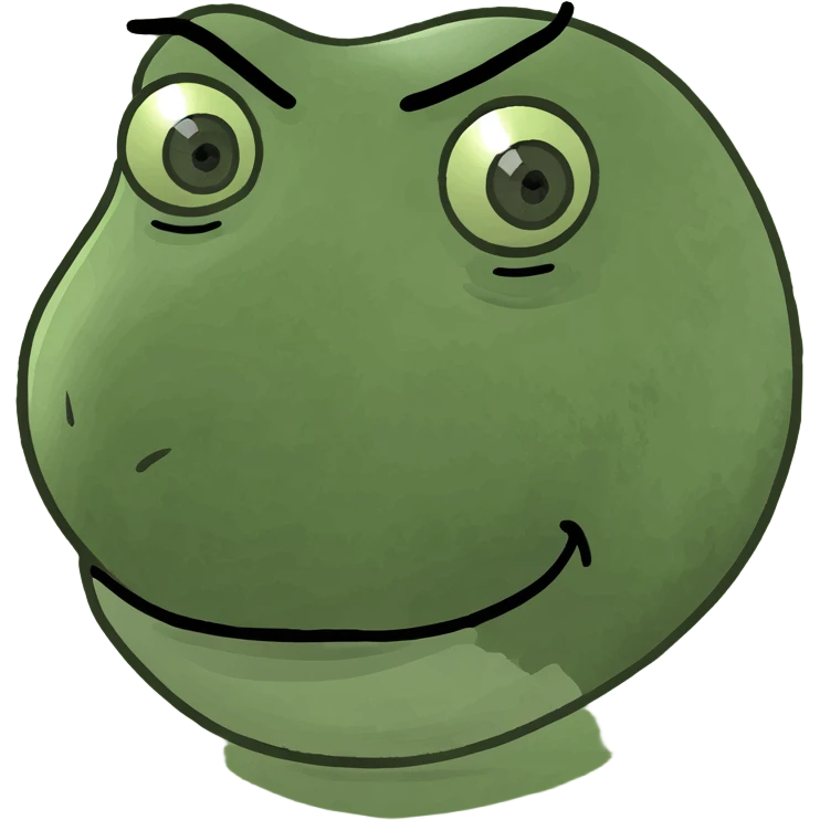 Troop face with sig emoji