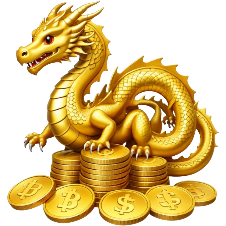 strack coins dragon emoji