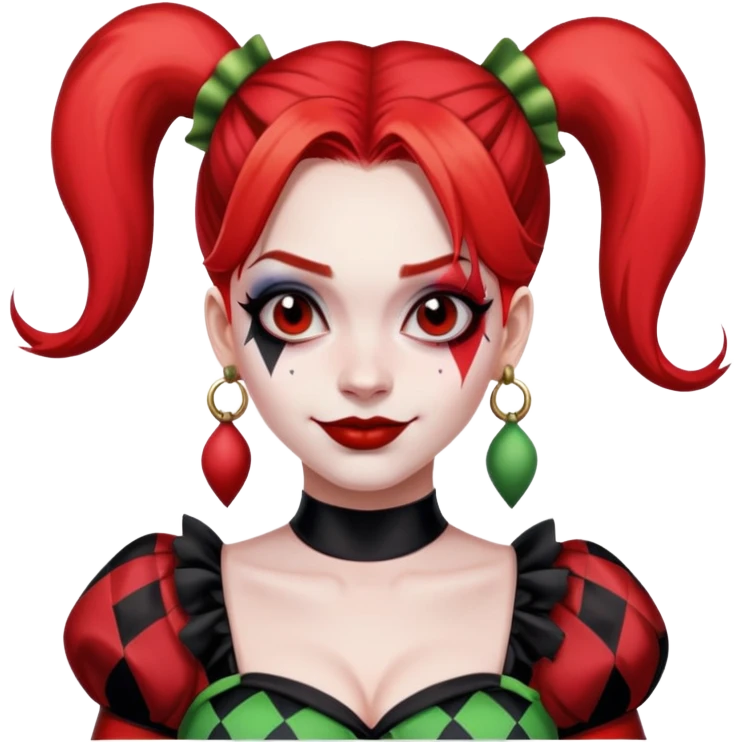 Harley Quinn from DC Comics emoji