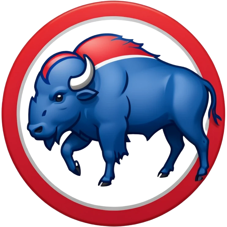 Buffalo bills logo emoji