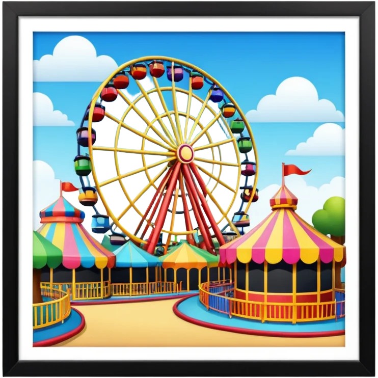 amusement park emoji