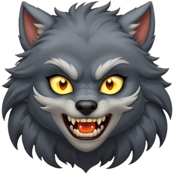 girl werewolf emoji