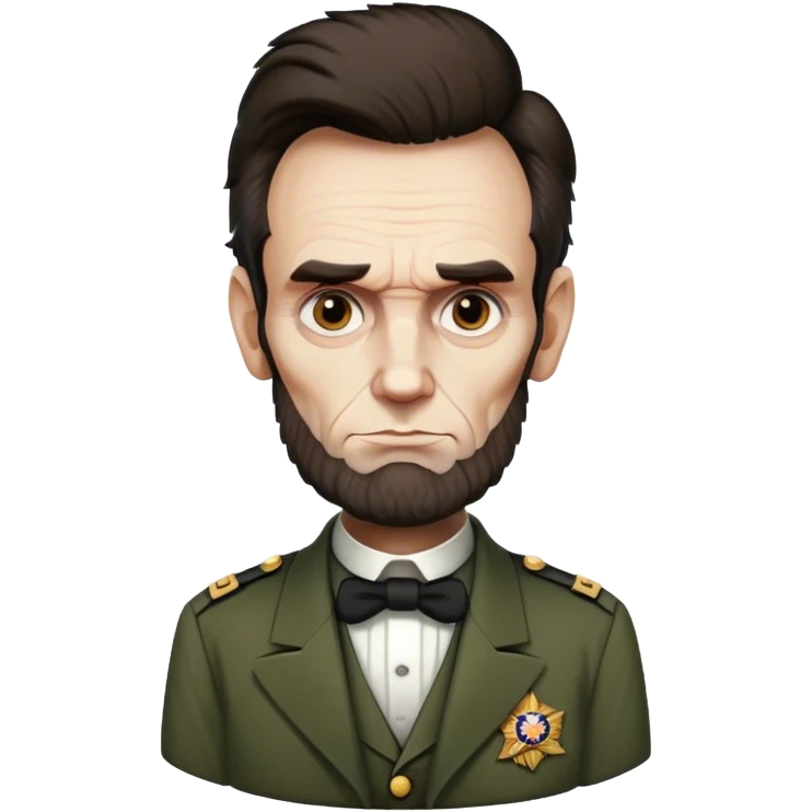Abraham Lincoln as a member of the IRA emoji