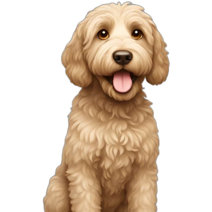 Labradoodle emoji